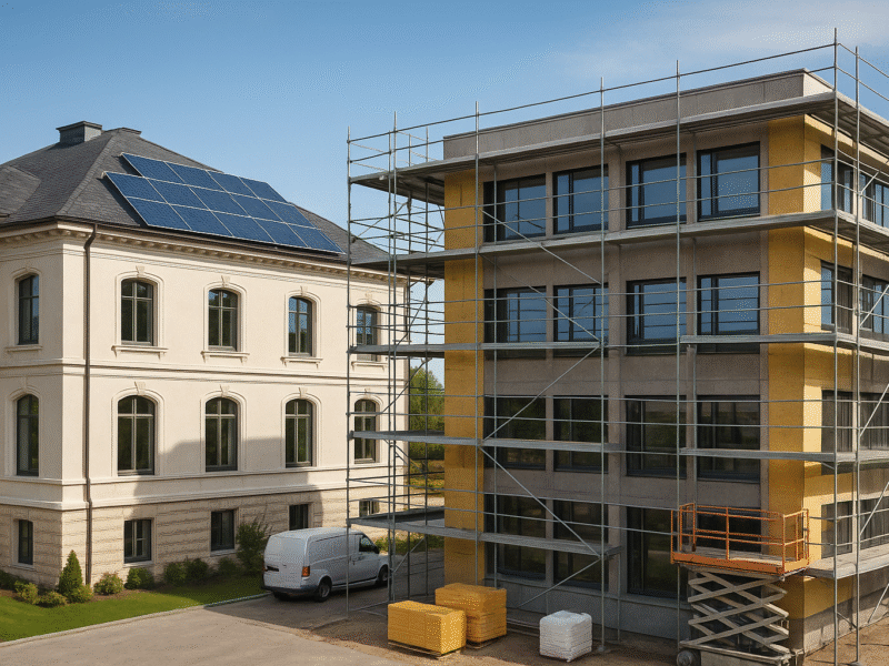 Bayern-Förderangebote 2025: Strategische Sanierung von Gewerbe- und Luxusimmobilien zur Sicherung von Investitionen und Erhöhung der Mietrendite