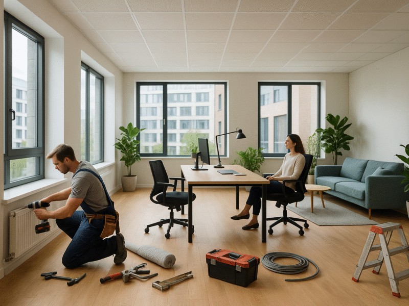 Büroflächen in Bayern zukunftssicher renovieren: Strategien für mehr Funktionalität und Wertsteigerung in der Bauwirtschaft