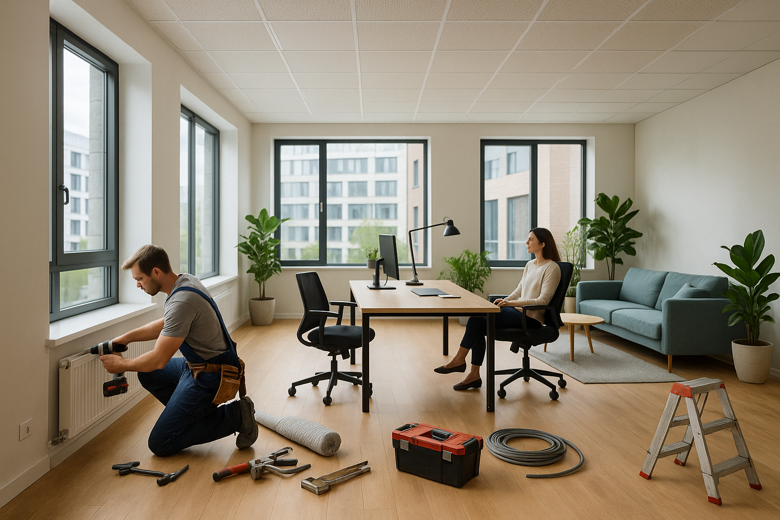 Büroflächen in Bayern zukunftssicher renovieren: Strategien für mehr Funktionalität und Wertsteigerung in der Bauwirtschaft