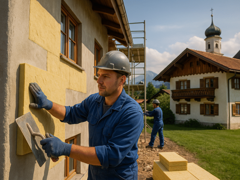 Energetische Sanierung in Bayern: Wie regionale Handwerksbetriebe Projekte effizient und nachhaltig umsetzen