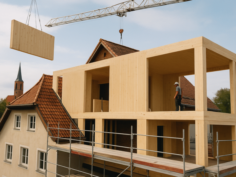 Holzbau in Bayern: Innovative Sanierungskonzepte als Antwort auf steigende Energiepreise und neue Baugesetze