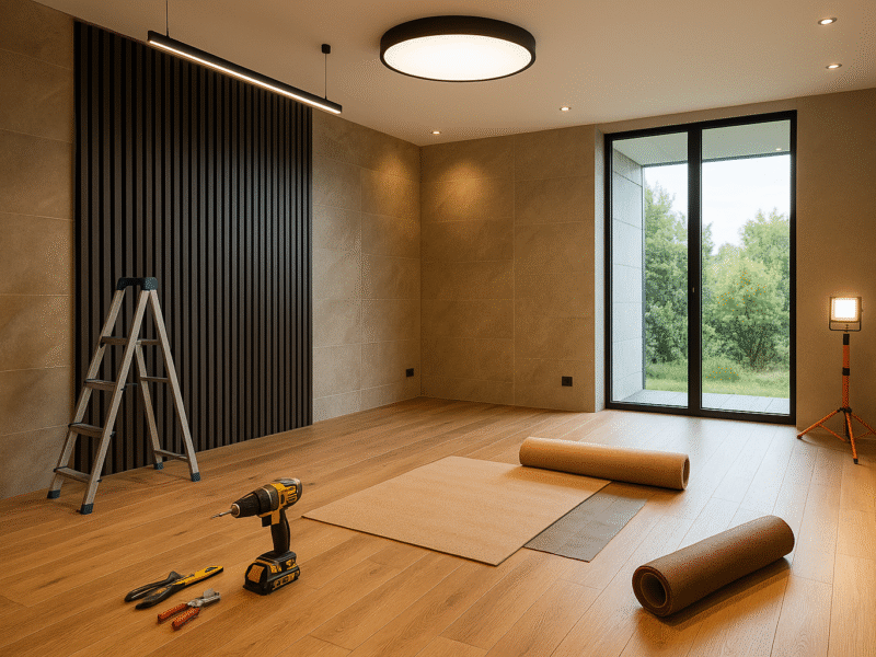 Innenrenovierung 2025 in Bayern: Top-Trends für effiziente und nachhaltige Bauprojekte im Innenausbau