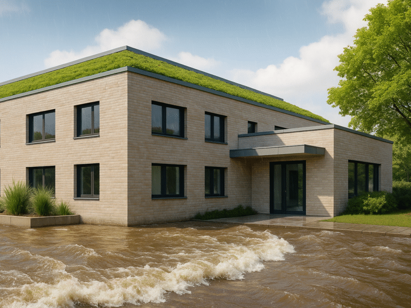 Klimaangepasste Sanierung in Bayern: Wie Bauunternehmen auf Starkregen und Überhitzung reagieren und Werte sichern können