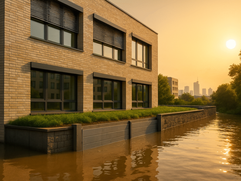Klimaangepasste Sanierung in Bayern: Investitionssicherheit durch integrierten Starkregen- und Hitzeschutz für Bauprojekte sichern