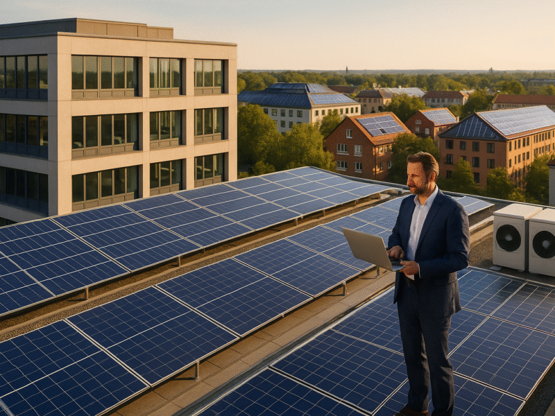 Mieterstrom in Bayern: Wie Eigentümer durch Photovoltaik und Förderungen ihre Rendite steigern und CO₂-Emissionen senken können