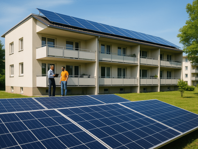 Mieterstrommodelle in Bayern: Wie Bauunternehmen und Vermieter von der Energiewende profitieren und Betriebskosten senken