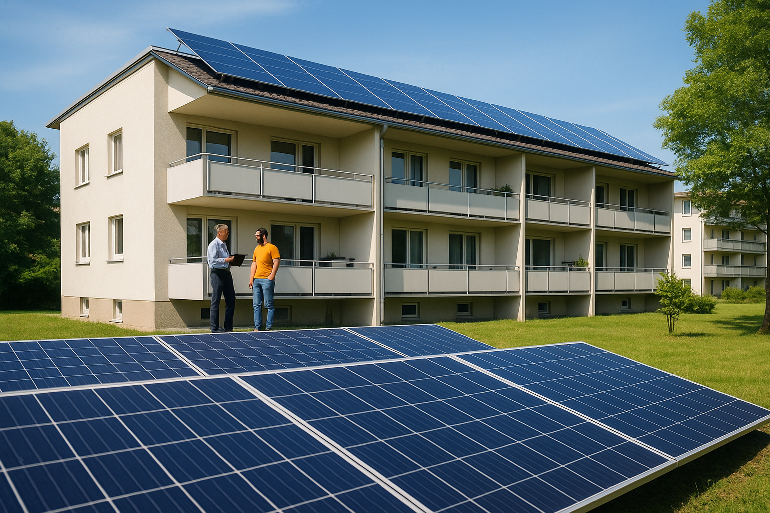 Mieterstrommodelle in Bayern: Wie Bauunternehmen und Vermieter von der Energiewende profitieren und Betriebskosten senken