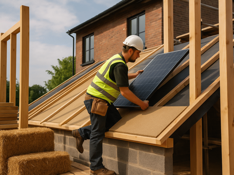 Nachhaltige Modernisierung in Bayern: Umweltfreundliche Baumaterialien und Techniken als Antwort auf neue gesetzliche Vorgaben und wirtschaftliche Herausforderungen in der Bauwirtschaft