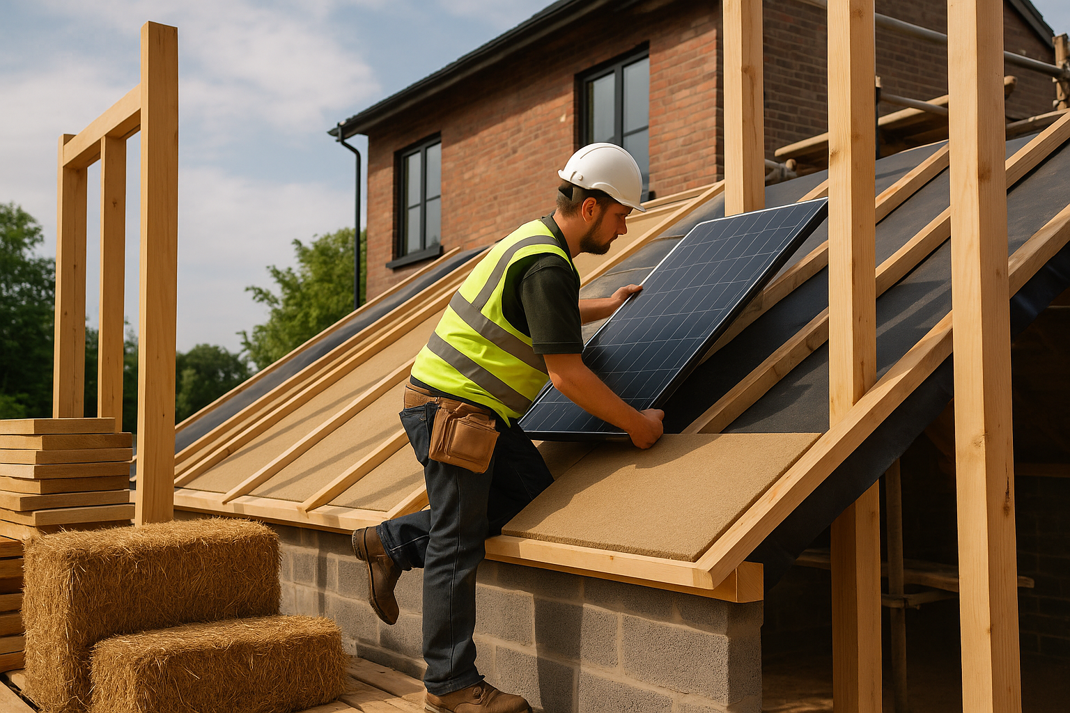 Nachhaltige Modernisierung in Bayern: Umweltfreundliche Baumaterialien und Techniken als Antwort auf neue gesetzliche Vorgaben und wirtschaftliche Herausforderungen in der Bauwirtschaft