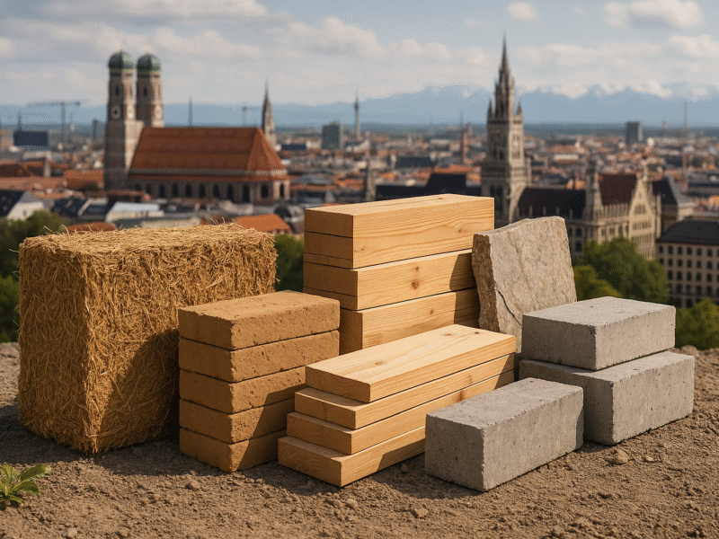 Nachhaltige Baustoffe in Bayern: So profitieren Bauunternehmen und Projektentwickler von regionalen Materialien und neuen Gesetzen