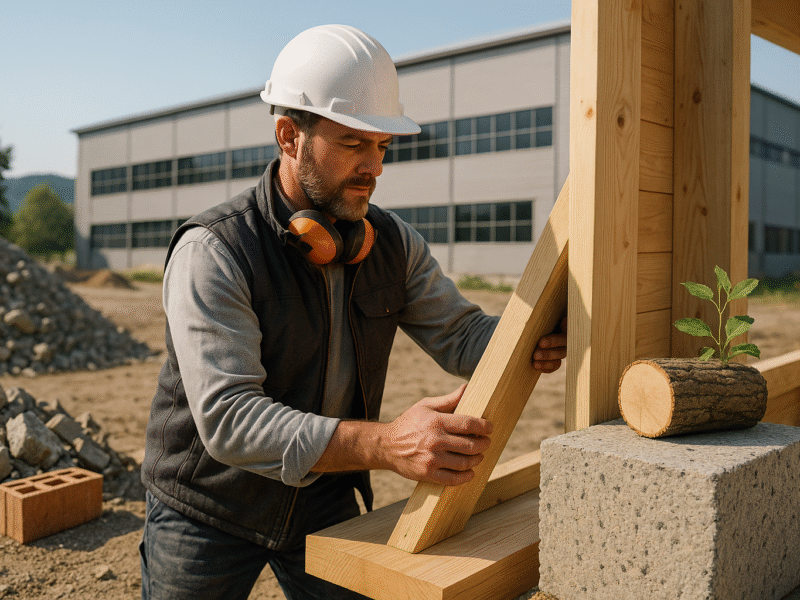 Nachhaltige Baustoffe in Bayern: Neue gesetzliche Vorgaben und Potenziale für die Bauwirtschaft im gewerblichen Sektor