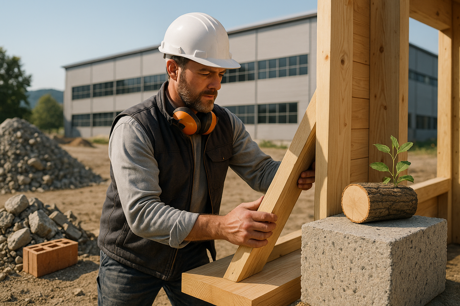 Nachhaltige Baustoffe in Bayern: Neue gesetzliche Vorgaben und Potenziale für die Bauwirtschaft im gewerblichen Sektor