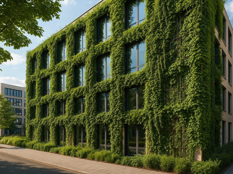 Nachhaltige Fassadenbegrünung in Bayern: So profitieren Bauunternehmen von ökologischen Vorteilen und neuen Fördermöglichkeiten