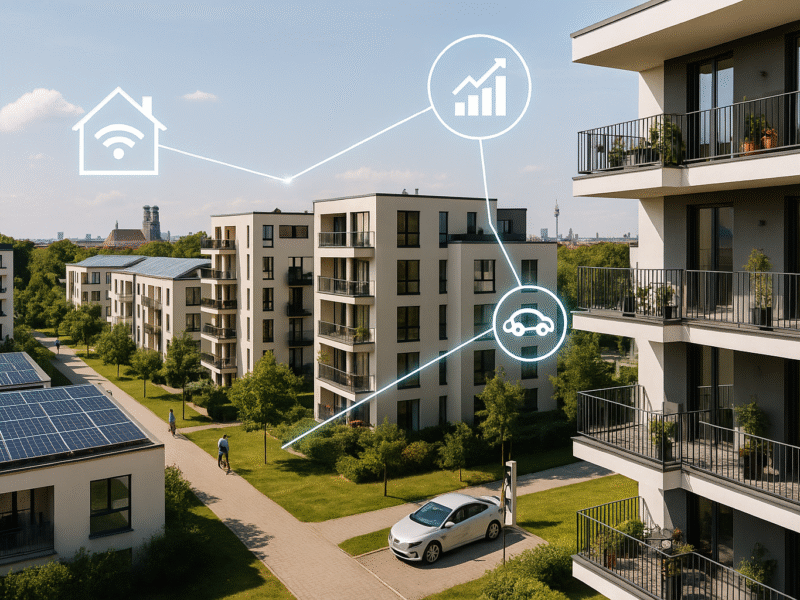 Digitale Infrastruktur in Bayern: Wie Smart Home Quartiere das Bauwesen revolutionieren und Investitionen im Münchner Raum vorantreiben