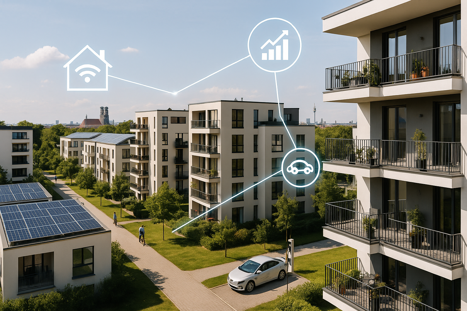 Digitale Infrastruktur in Bayern: Wie Smart Home Quartiere das Bauwesen revolutionieren und Investitionen im Münchner Raum vorantreiben