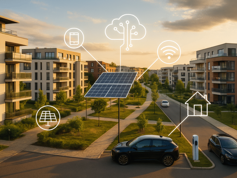 Smarte Quartiere in Bayern: Digitalisierung und energieeffiziente Neubauprojekte als Schlüssel zu höherer Lebensqualität und Wertsteigerung in der Bauwirtschaft