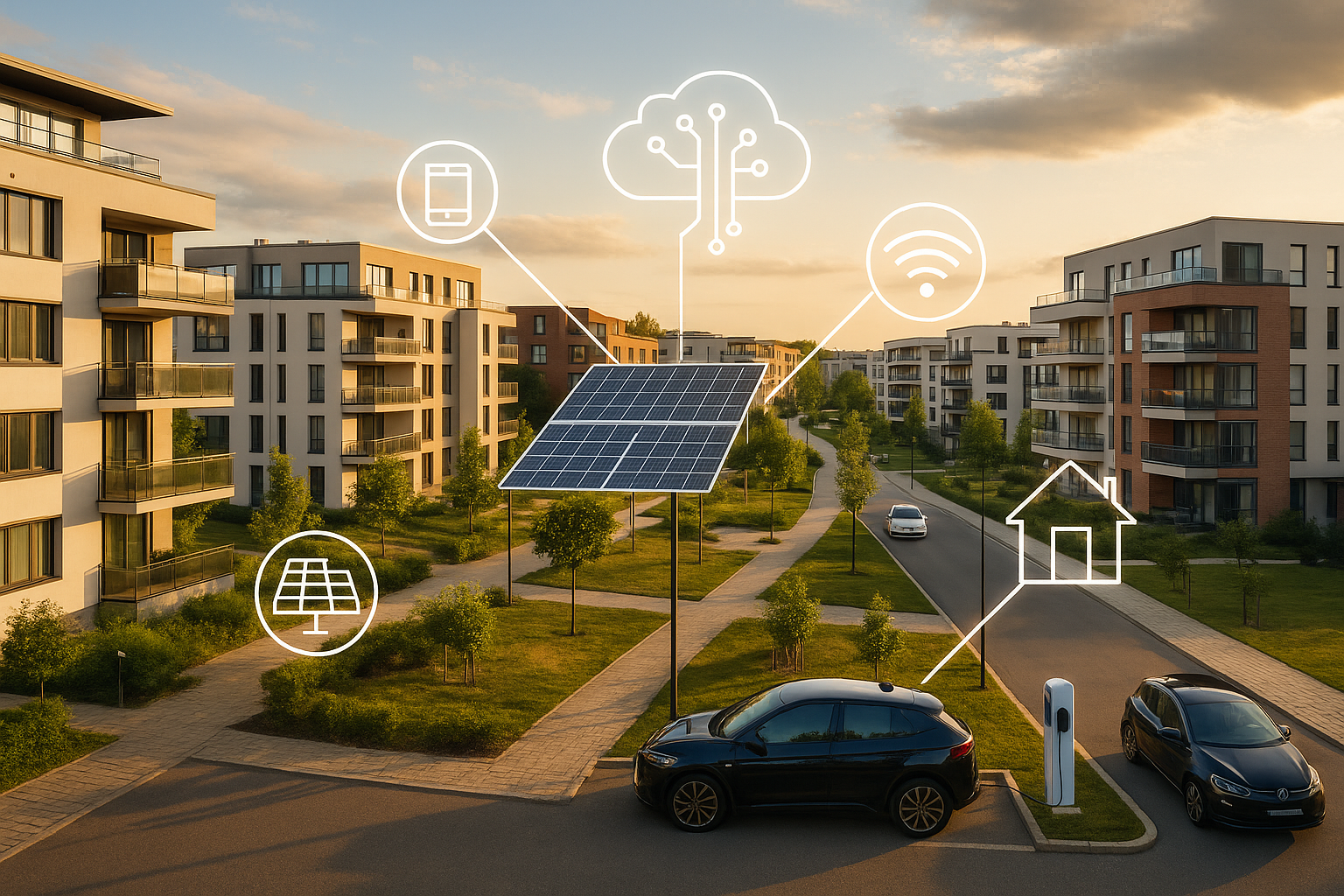 Smarte Quartiere in Bayern: Digitalisierung und energieeffiziente Neubauprojekte als Schlüssel zu höherer Lebensqualität und Wertsteigerung in der Bauwirtschaft