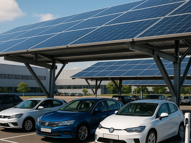 Solarcarports in Bayern: Warum Unternehmen jetzt in nachhaltige Energieerzeugung für ungenutzte Stellflächen investieren sollten