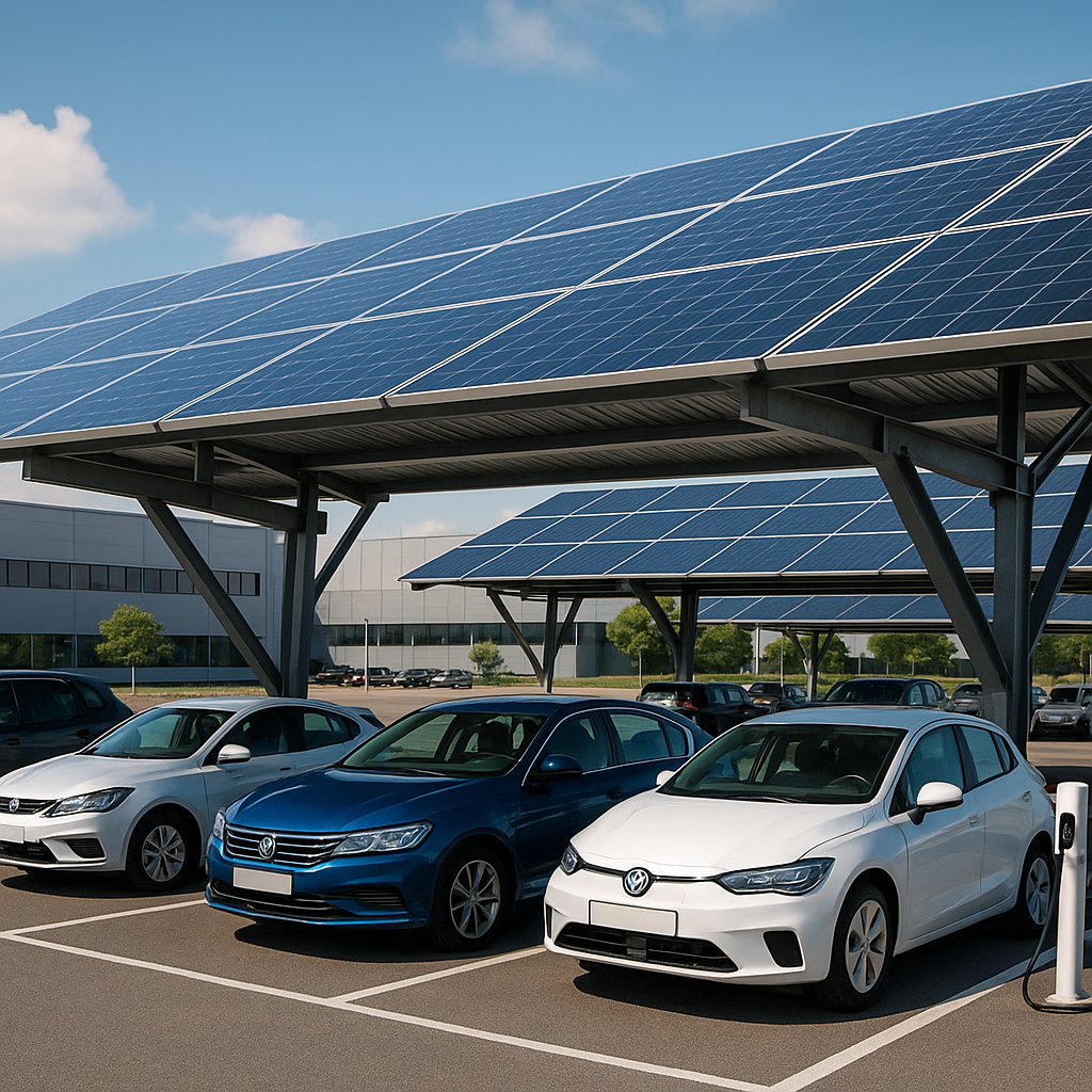 Solarcarports in Bayern: Warum Unternehmen jetzt in nachhaltige Energieerzeugung für ungenutzte Stellflächen investieren sollten