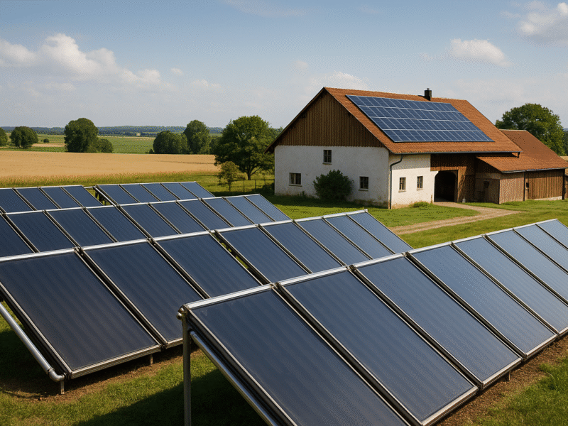 Solarthermie in Bayern: Jetzt von Förderungen profitieren und klimaneutrale Bauprojekte erfolgreich umsetzen