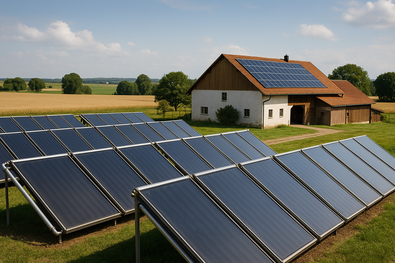 Solarthermie in Bayern: Jetzt von Förderungen profitieren und klimaneutrale Bauprojekte erfolgreich umsetzen