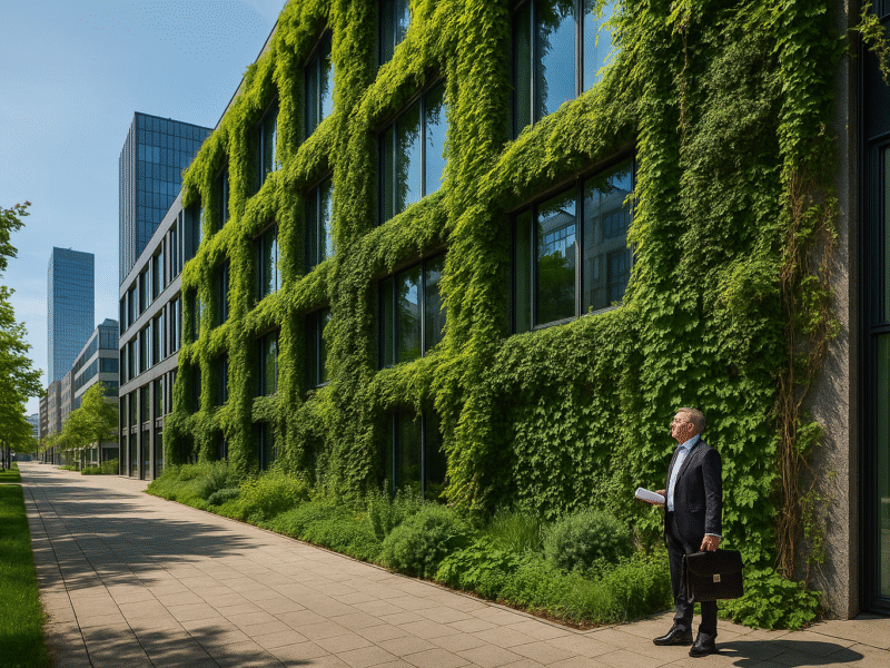 Strategische Fassadenbegrünung in München: Neue Technologien, Regulierung und wirtschaftliche Vorteile für Bauunternehmen in Bayern