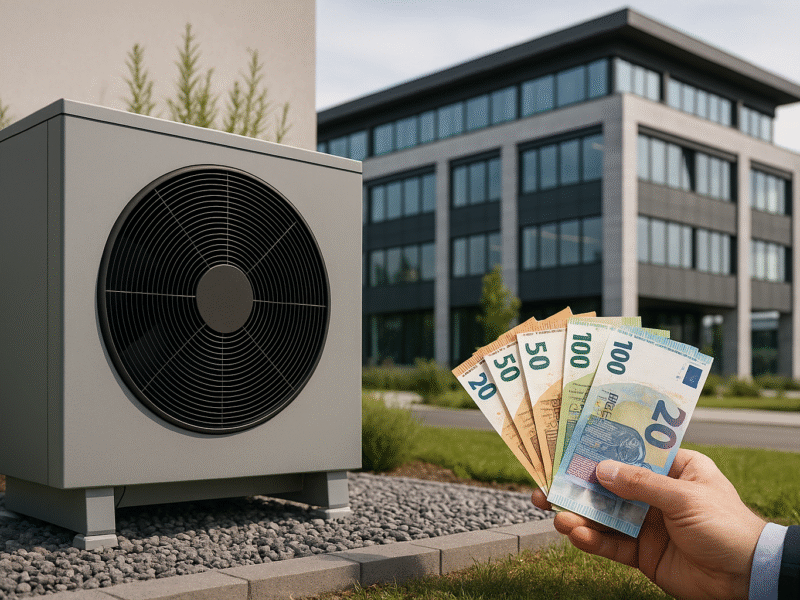 Wärmepumpen im Bauwesen: So profitieren Unternehmen in Bayern von Effizienz und Förderungen in Zeiten steigender Energiepreise