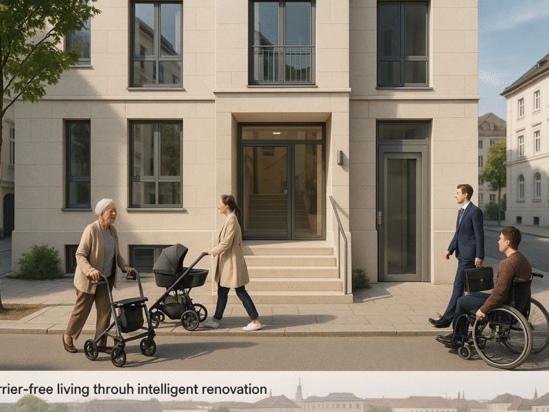 Barrierefreies Wohnen im Großraum München: Intelligente Sanierungen als Schlüssel zur Zukunftssicherheit für die bayerische Bauwirtschaft