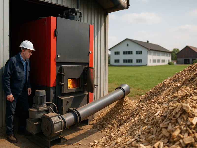 Biomasseheizung in Bayern: Wirtschaftliche Chancen für Gewerbe und Institutionen durch neue Gesetze und Förderungen