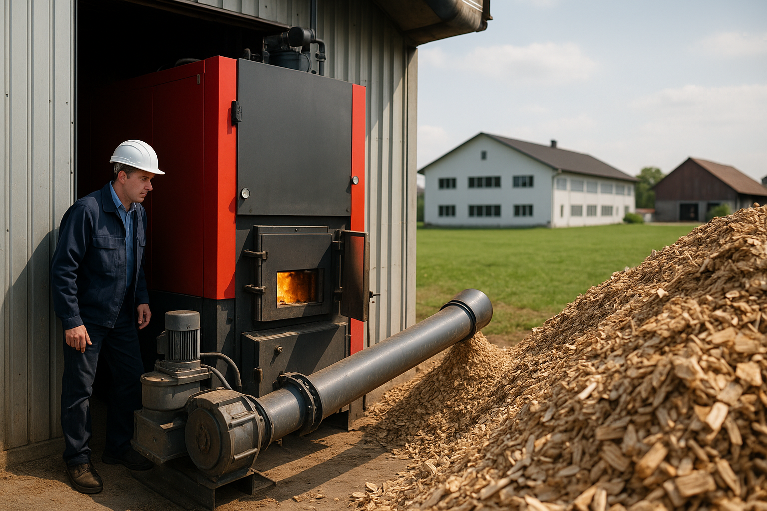 Biomasseheizung in Bayern: Wirtschaftliche Chancen für Gewerbe und Institutionen durch neue Gesetze und Förderungen