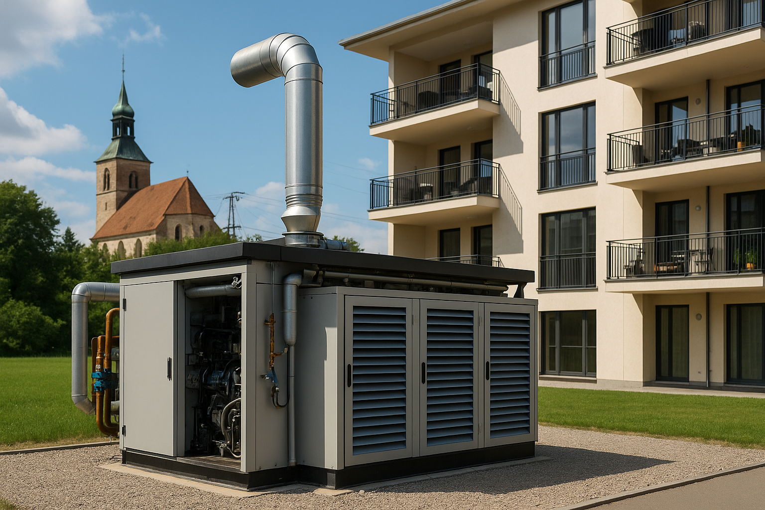 Blockheizkraftwerke in Bayern: Wirtschaftlichkeit und Klimaschutz für Mehrfamilienhäuser und Gewerbe durch neue Förderung und innovative Technik