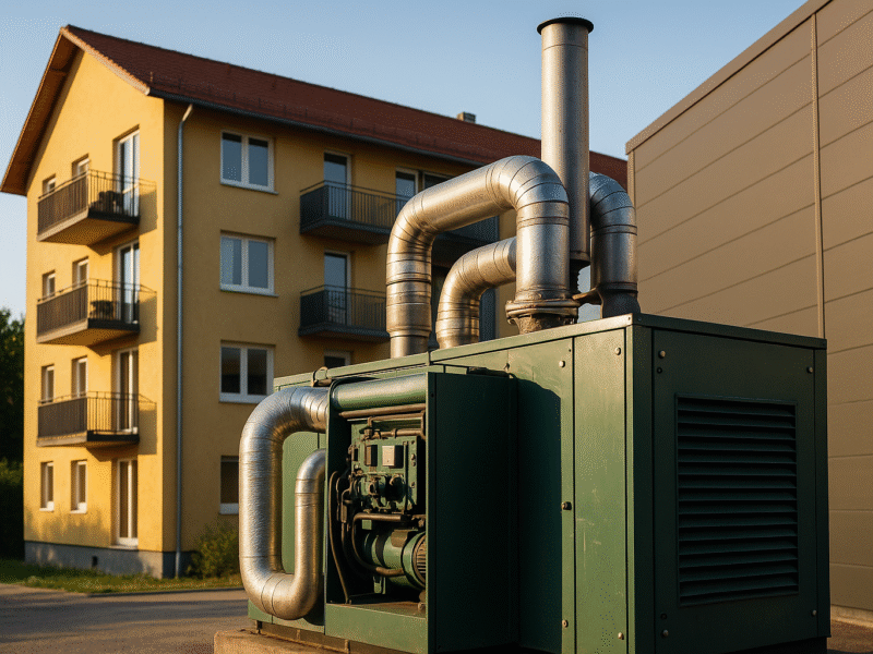 Blockheizkraftwerke in Bayern: Effiziente Energielösung für Mehrfamilienhäuser und Gewerbe sichert Zukunft und spart Kosten