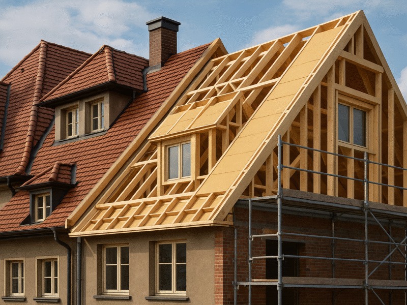 Dachaufstockung und Dachdämmung in Bayern: Effiziente Strategien zur Wertsteigerung und Energiekostensenkung vor Inkrafttreten des neuen Gebäudeenergiegesetzes