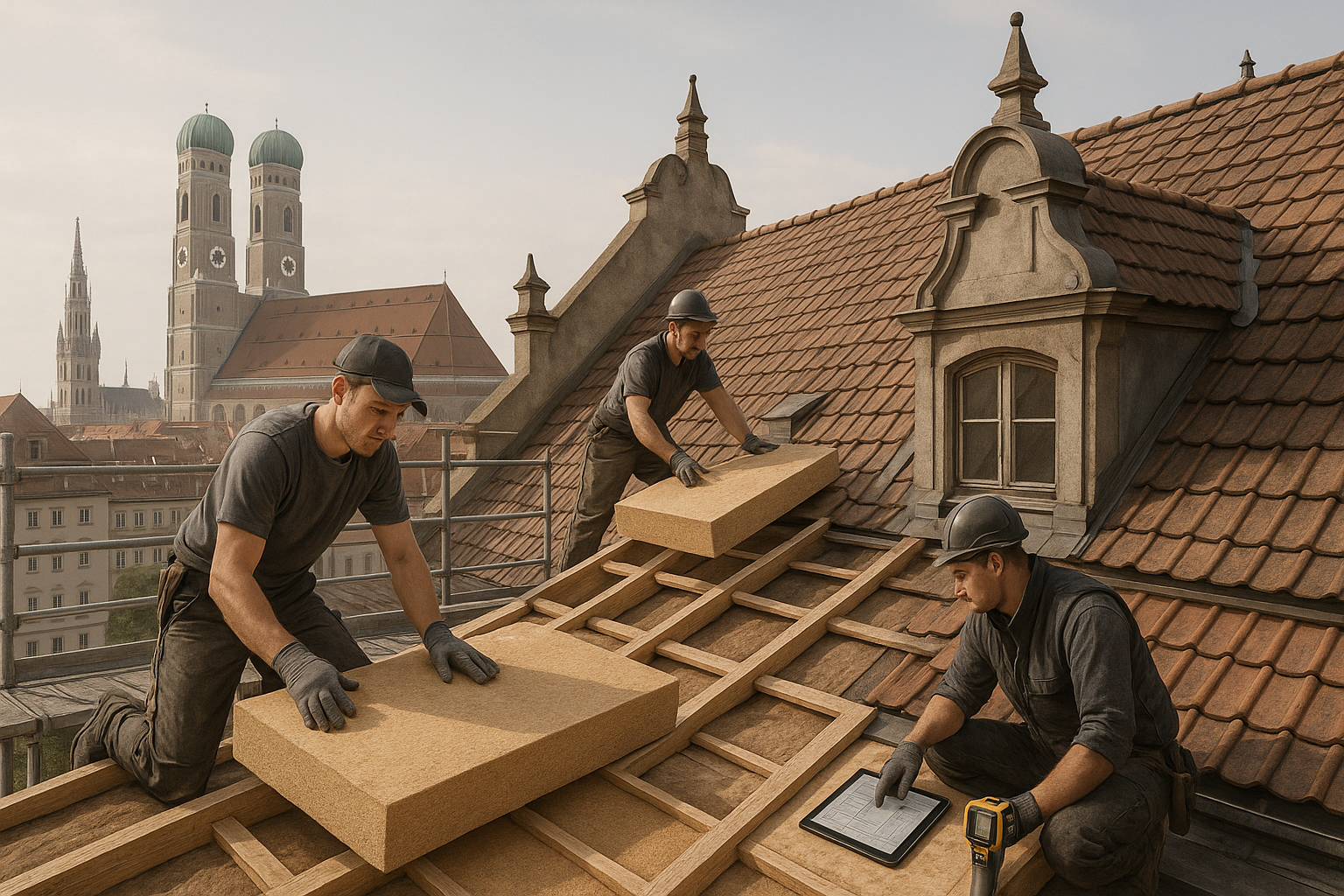 Dachdämmung bei denkmalgeschützten Gebäuden in München: So sichern Eigentümer Energieeffizienz und Wertsteigerung trotz neuen Gesetzen