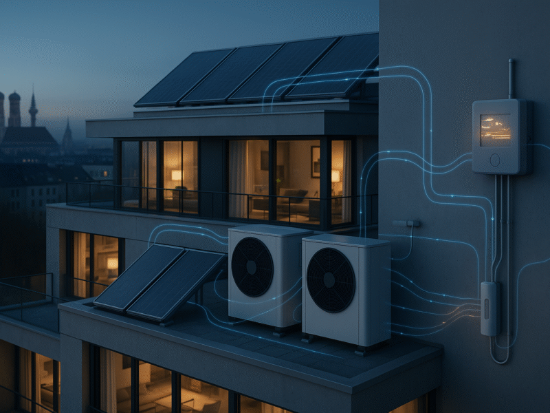 Digitale Heiztechnik in München: Neue Gesetze und Förderungen revolutionieren die Bauwirtschaft und senken Energiekosten