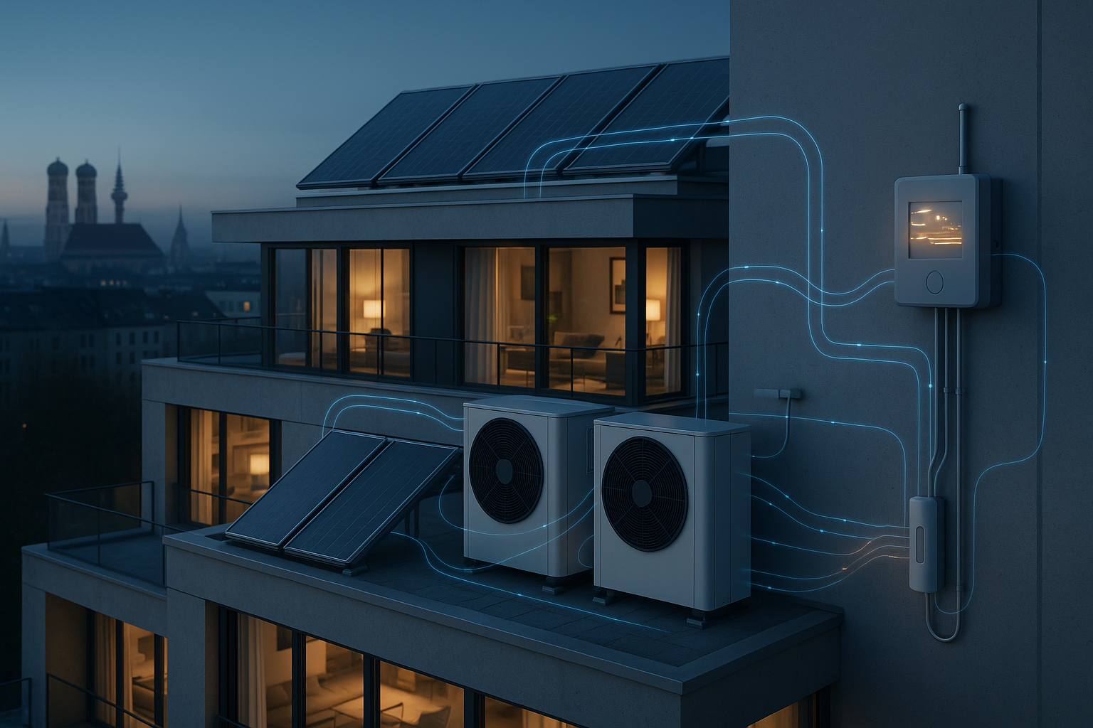 Digitale Heiztechnik in München: Neue Gesetze und Förderungen revolutionieren die Bauwirtschaft und senken Energiekosten