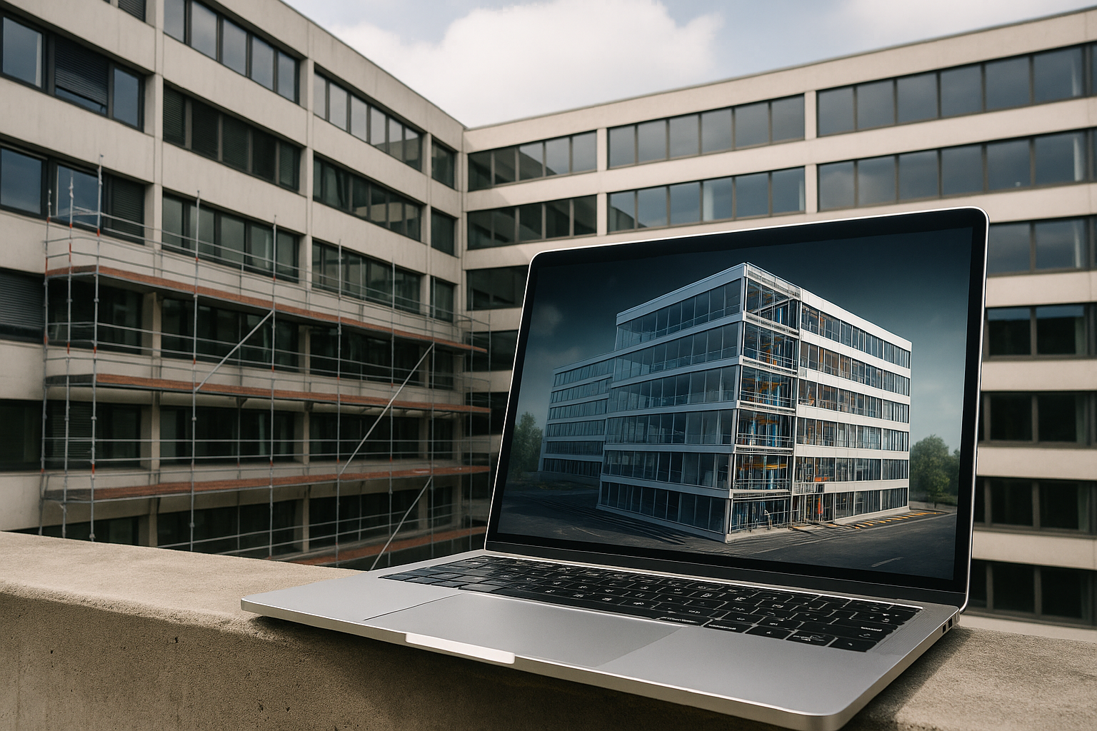 Digitaler Zwilling Bau: Wie die Virtuelle Gebäudeplanung die Sanierung in Bayern revolutioniert und die Bauwirtschaft fit für die Zukunft macht