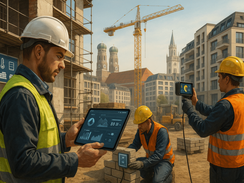 Digitalisierung in der Bauüberwachung: Effizienzsteigerung für Sanierungsprojekte in Bayern sichern