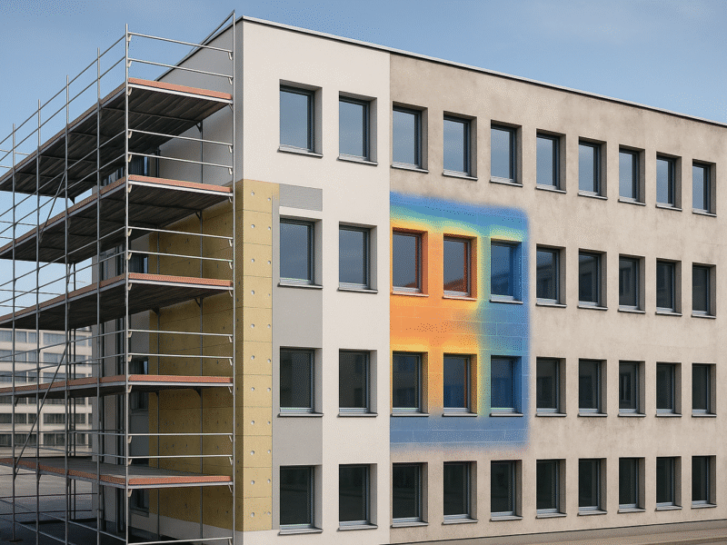 Optimale Wärmedämmverbundsysteme (WDVS) in der gewerblichen Sanierung: Neue Gesetze und Chancen für die Bauwirtschaft in Bayern