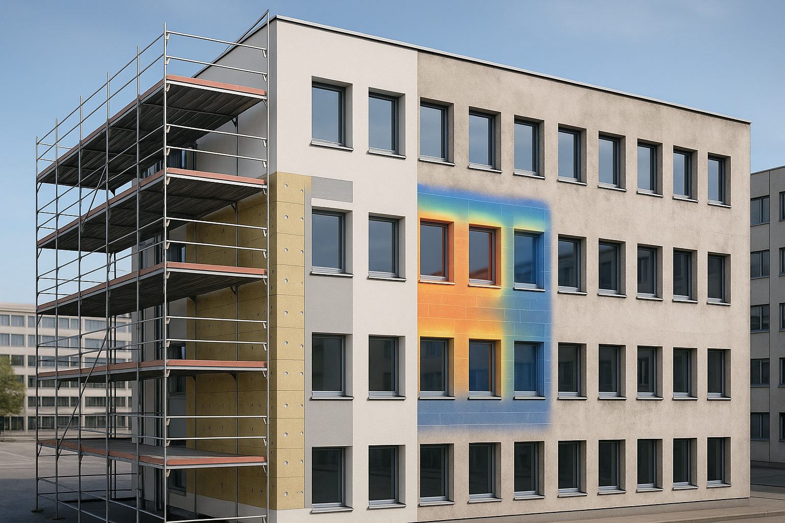 Optimale Wärmedämmverbundsysteme (WDVS) in der gewerblichen Sanierung: Neue Gesetze und Chancen für die Bauwirtschaft in Bayern