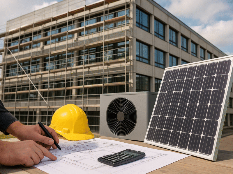 Energetische Sanierung in Bayern: So optimieren Bauunternehmen ihre Generalsanierung und erfüllen die neuen GEG-Anforderungen rechtzeitig