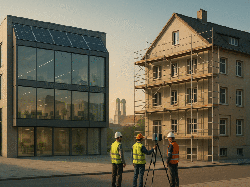 Energetische Sanierung in München: Chancen und Herausforderungen bis 2030 für Bauunternehmen und Immobilienbesitzer in Bayern