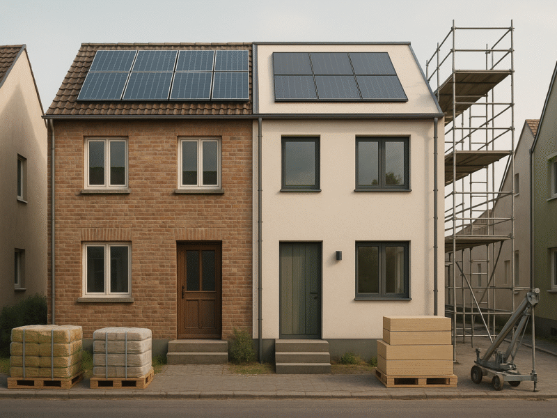 Energetische Sanierung von Reihenhäusern in Bayern: Chancen und Herausforderungen für eine zukunftssichere Bauwirtschaft