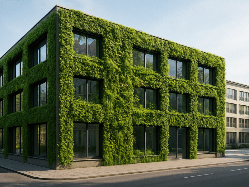 Fassadenbegrünung in Bayern: Wie nachhaltige grüne Wände die Energieeffizienz steigern und Immobilienwerte erhöhen