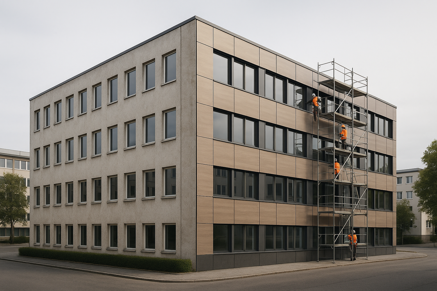 Fassadensanierung in Bayern: Vorhangfassaden als Schlüssel zur Effizienz und Wertsteigerung für Gewerbeimmobilien