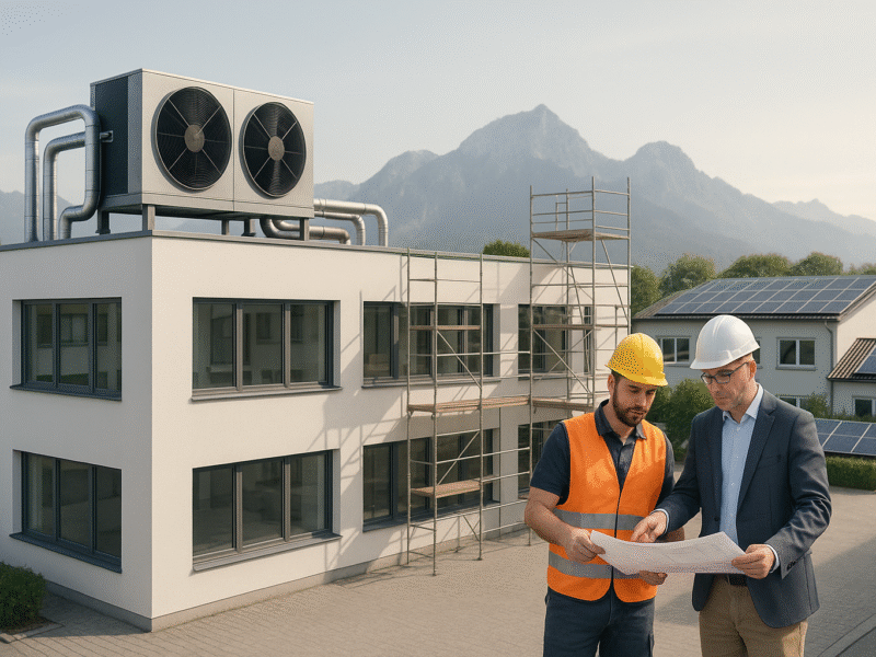 Neue Förderprogramme für Wärmepumpen in Bayern: So profitieren Bauunternehmen und Behörden von den Chancen der energetischen Sanierung