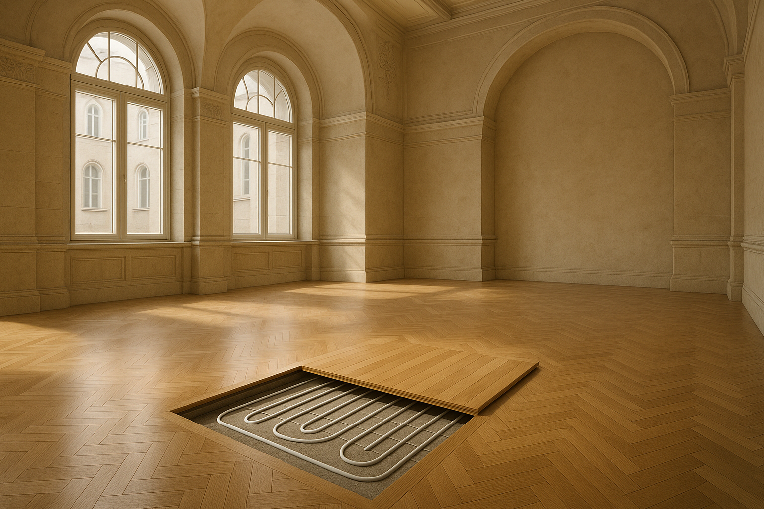 Fußbodenheizung im Denkmalschutz: Neue Möglichkeiten und Herausforderungen für Bauprojekte in Bayern