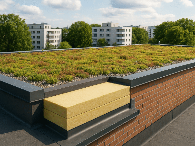 Dachbegrünung und Dämmung: Nachhaltige Lösungen für die Bauwirtschaft in Bayern sichern hohe Renditen und erfüllen neue Energiestandards
