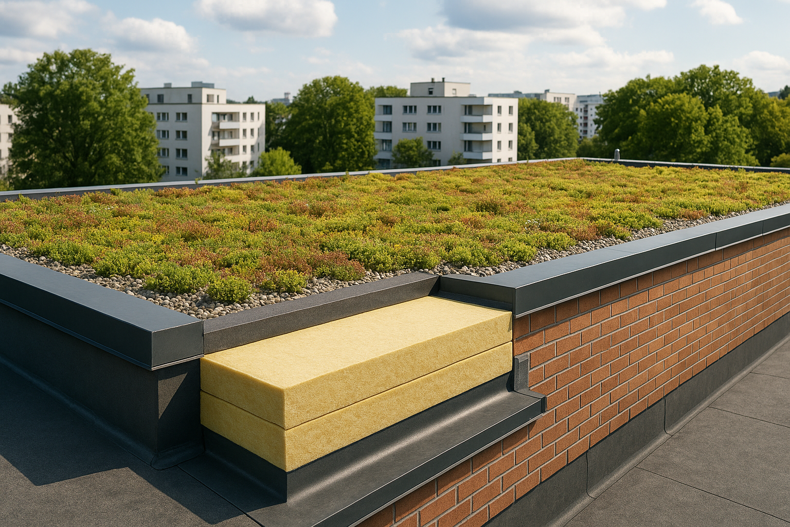 Dachbegrünung und Dämmung: Nachhaltige Lösungen für die Bauwirtschaft in Bayern sichern hohe Renditen und erfüllen neue Energiestandards