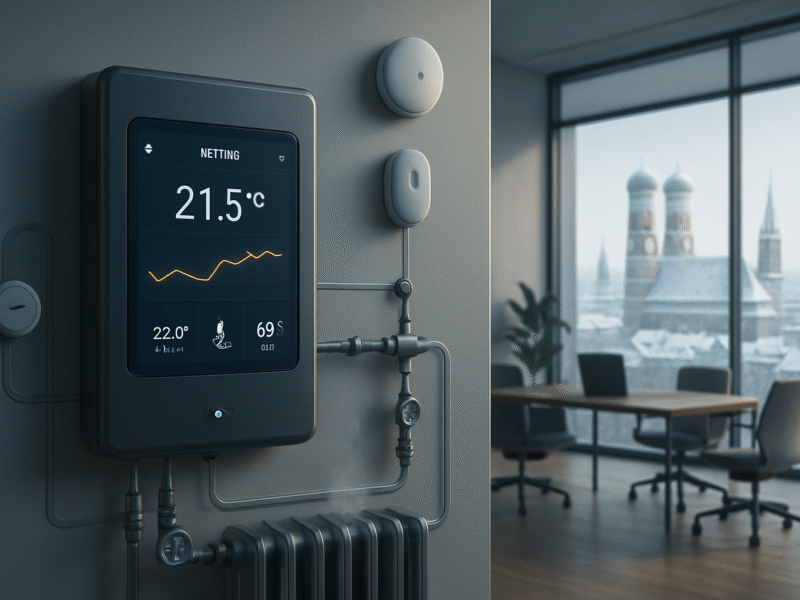 Hausautomation zur Heizkostenoptimierung in Münchner Gewerbebauten: Chancen für Bauwirtschaft und Nachhaltigkeit in Bayern